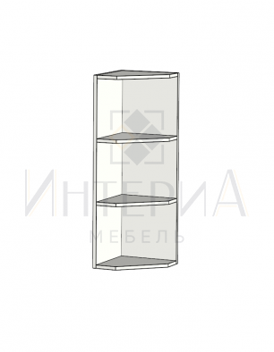 Шкаф подвесной  300x320x920, универсальный, 2 полки